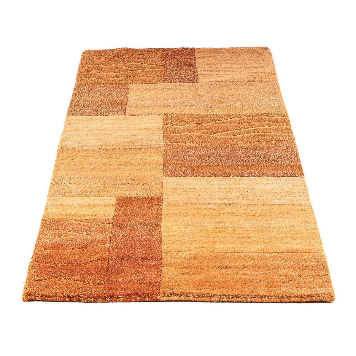 Alfombra de Nepal - 198 x 84 cm - naranja