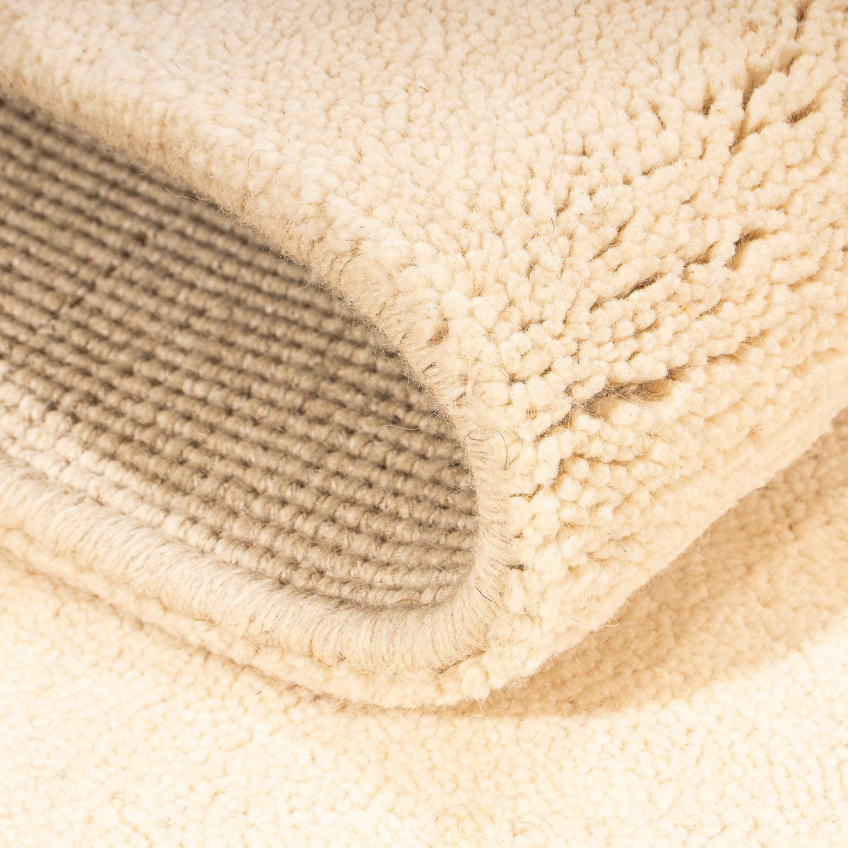 Alfombra de Nepal - 187 x 120 cm - beige