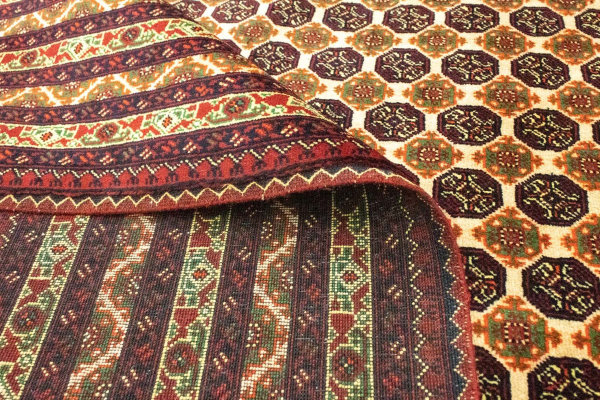 Alfombra afgana - Bukhara - 298 x 202 cm - rojo