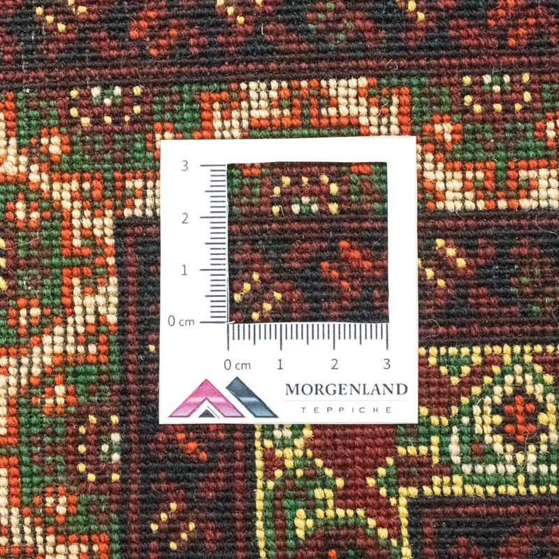 Alfombra afgana - Bukhara - 298 x 202 cm - rojo