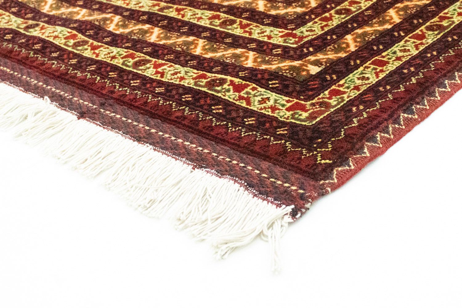 Alfombra afgana - Bukhara - 300 x 202 cm - rojo