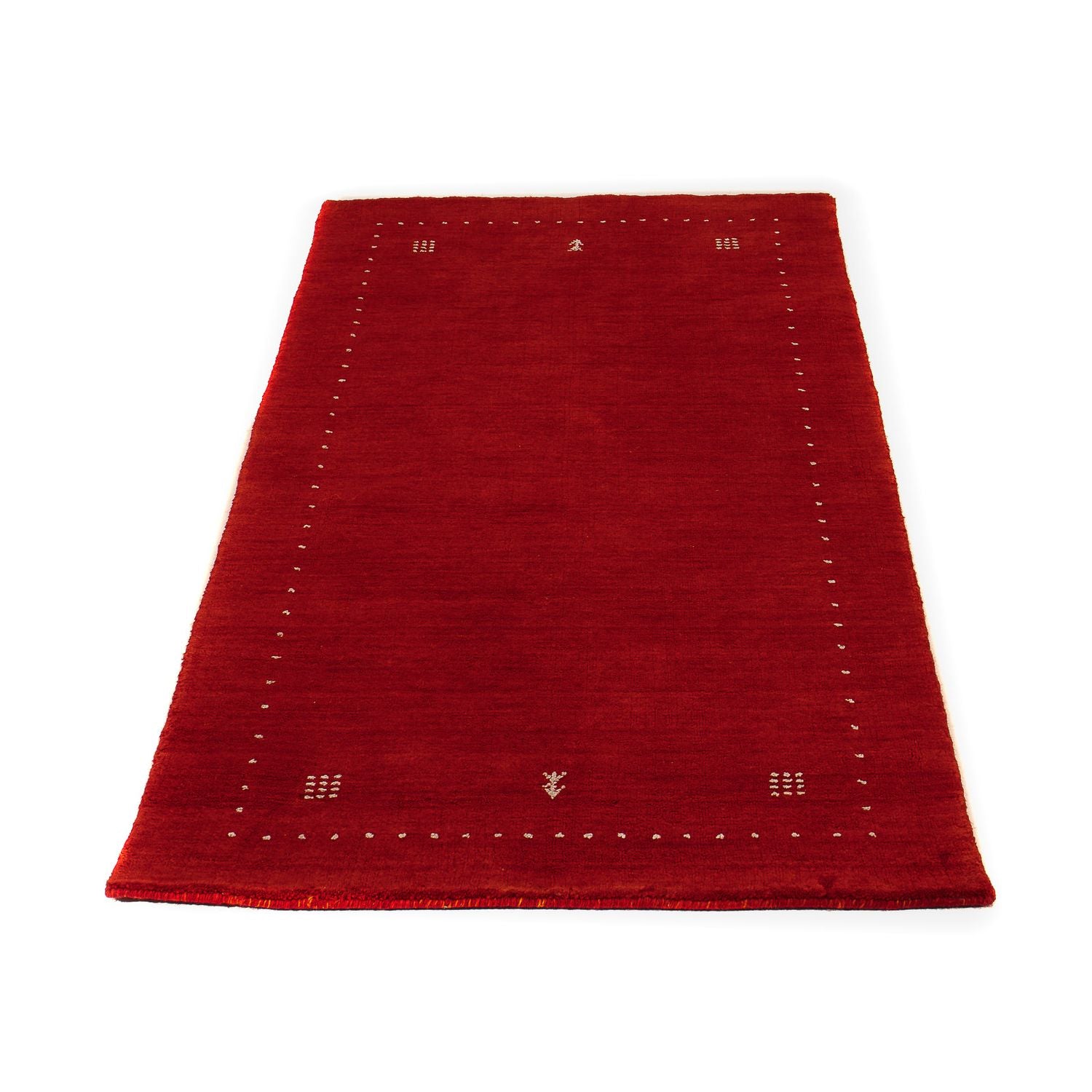 Alfombra Gabbeh - Loribaft Softy - 142 x 74 cm - multicolor