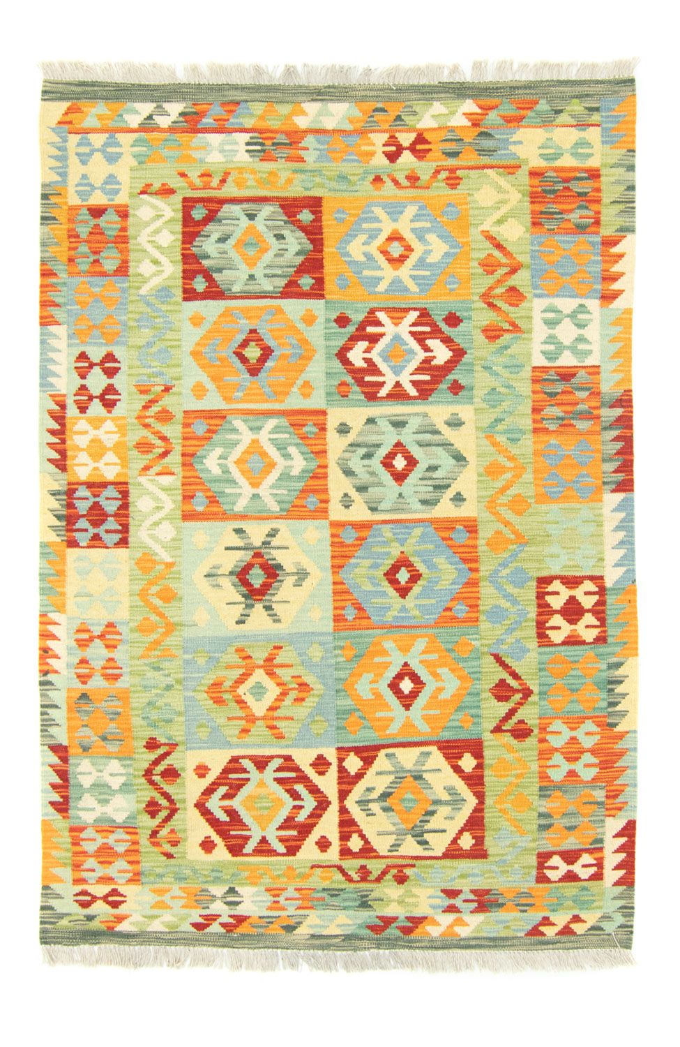 Alfombra Kelim - Oriental - 183 x 125 cm - colorido