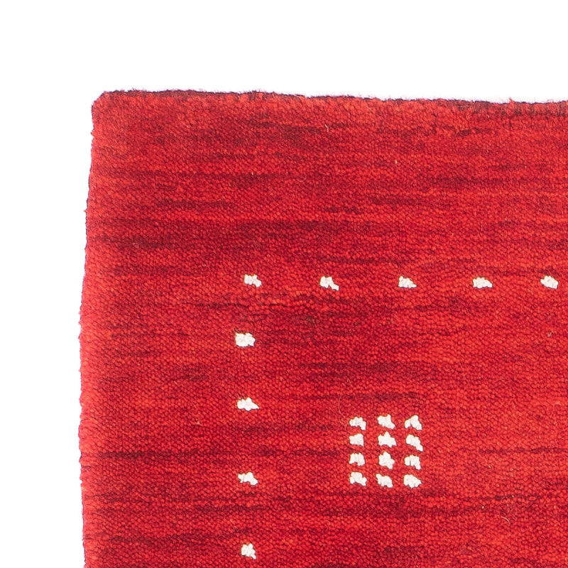 Alfombra Gabbeh - Indus - 90 x 60 cm - rojo