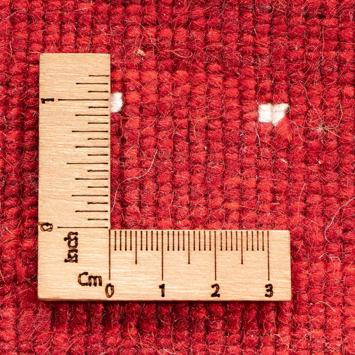 Alfombra Gabbeh - Indus - 90 x 60 cm - rojo