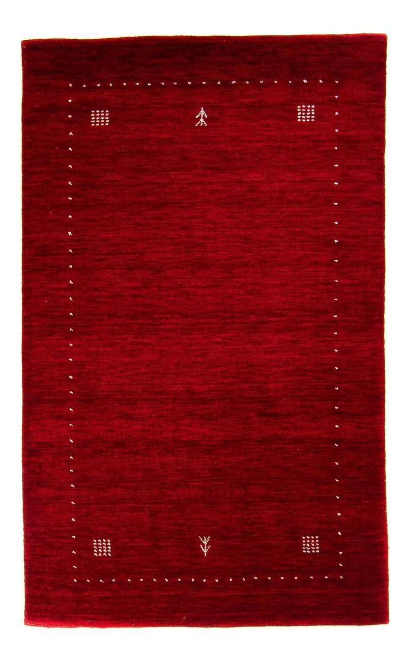 Alfombra Gabbeh - Loribaft Softy - 154 x 94 cm - multicolor