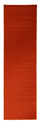 Alfombra de pasillo Alfombra Kelim - Tendencia - 300 x 80 cm - naranja