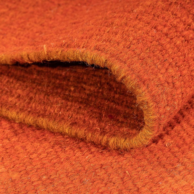 Alfombra de pasillo Alfombra Kelim - Tendencia - 300 x 80 cm - naranja
