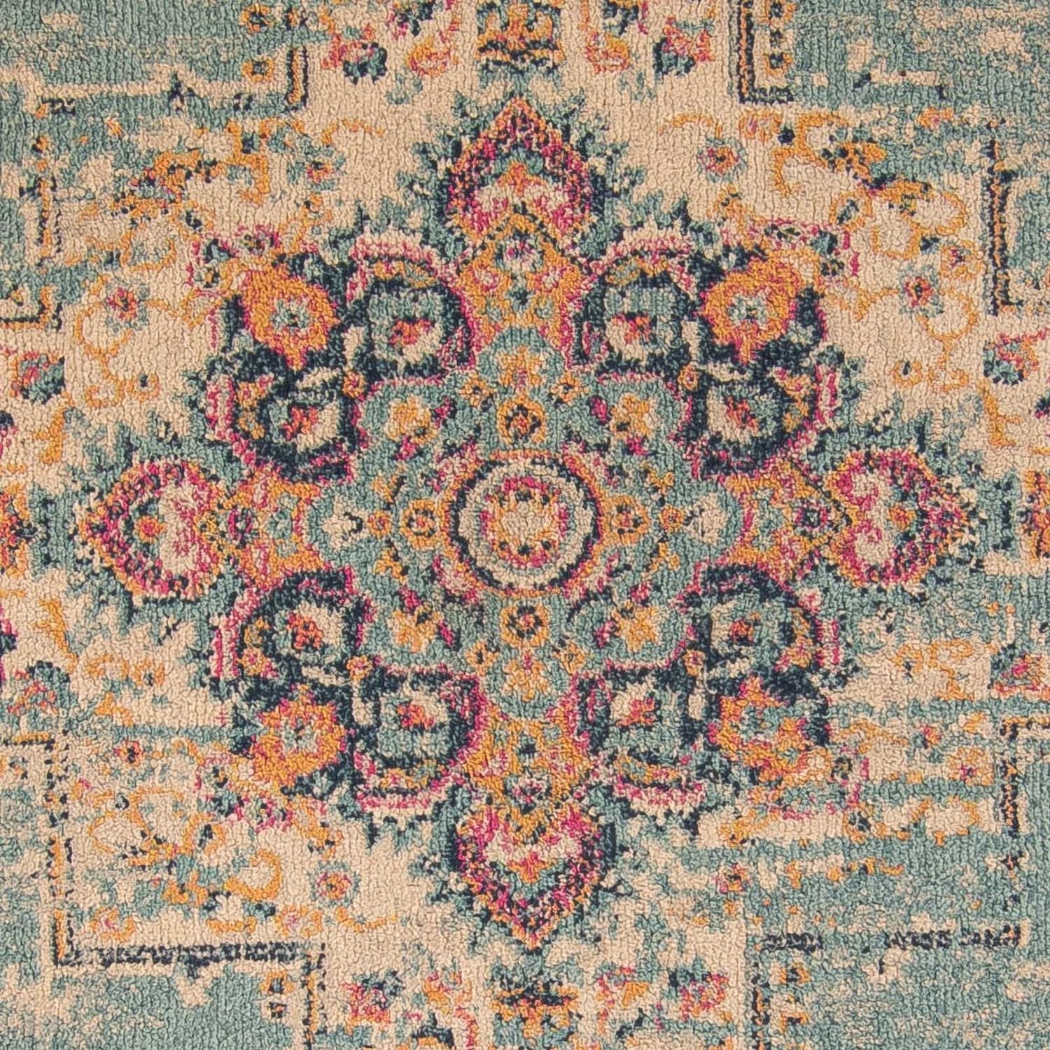 Alfombra moderna - 288 x 200 cm - azul claro