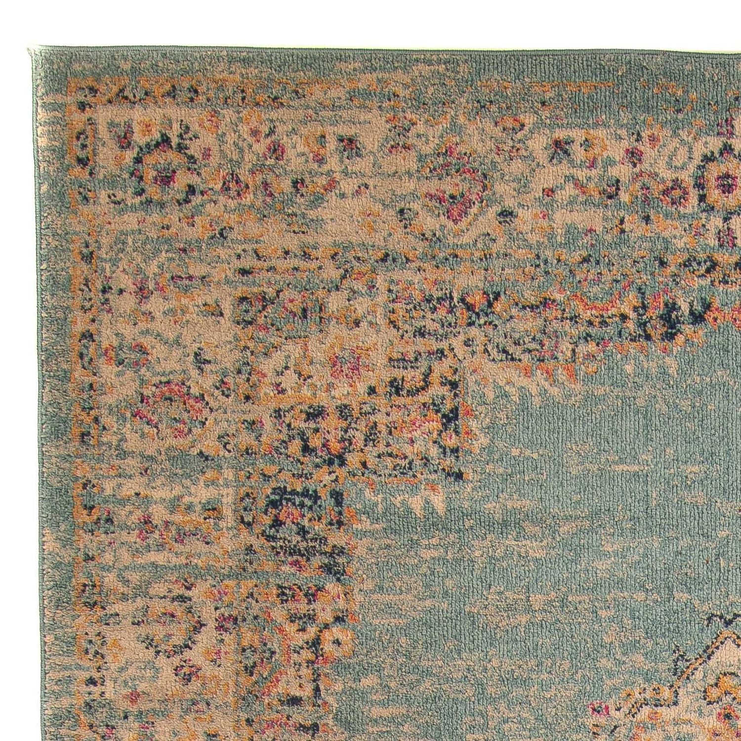 Alfombra moderna - 288 x 200 cm - azul claro