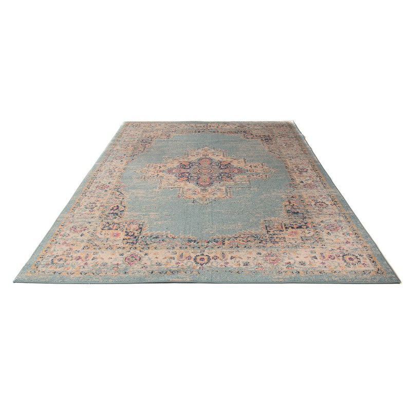 Alfombra moderna - 288 x 200 cm - azul claro