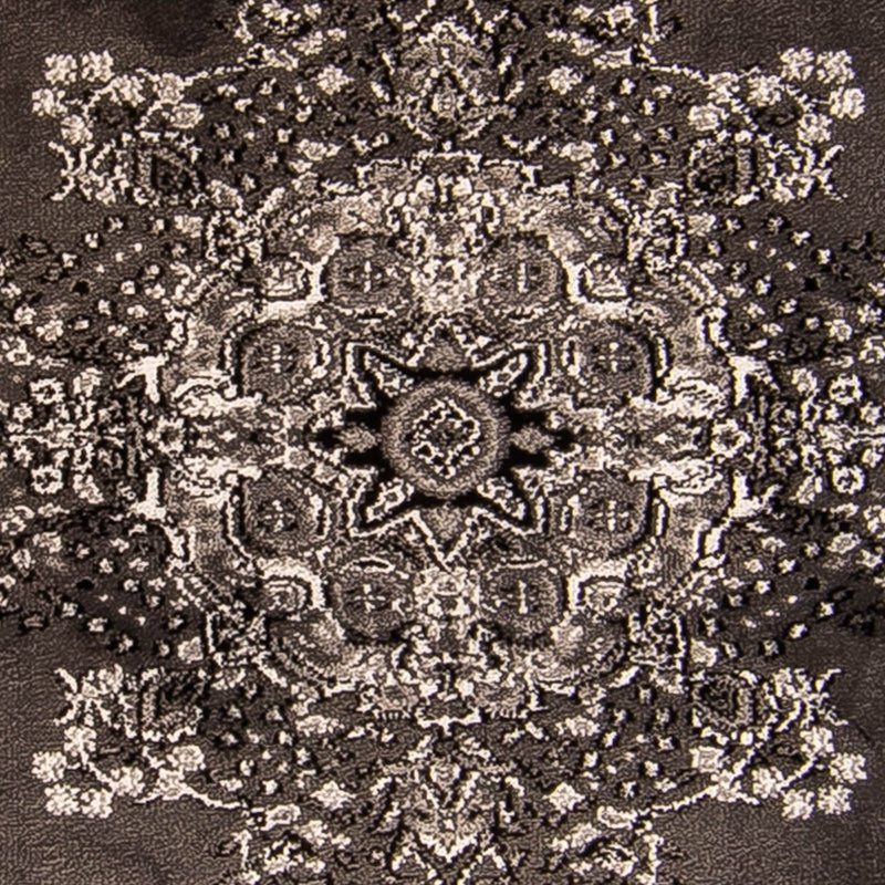 Alfombra moderna - 170 x 120 cm - marrón oscuro