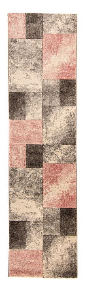 Alfombra de pasillo Alfombra de pelo bajo - 300 x 80 cm - multicolor