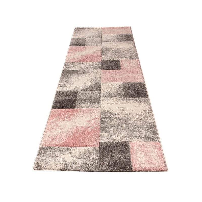 Alfombra de pasillo Alfombra de pelo bajo - 300 x 80 cm - multicolor