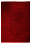 Alfombra de pelo largo - 290 x 200 cm - rojo oscuro