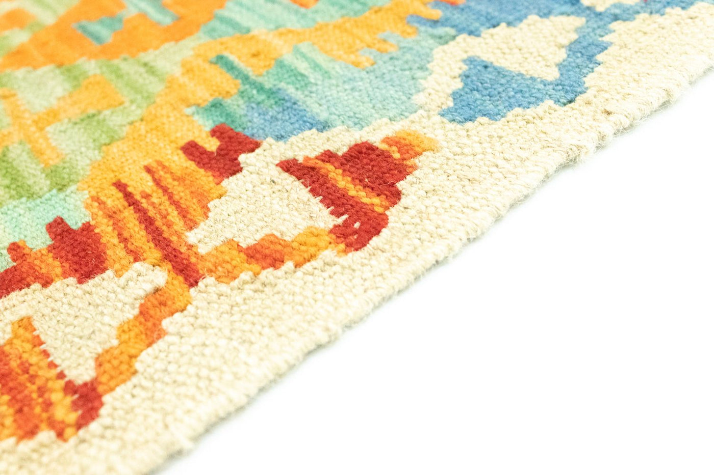 Kilim afgano Alfombra 197x64cm