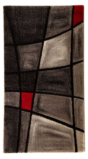 Alfombra moderna - 150 x 80 cm - multicolor