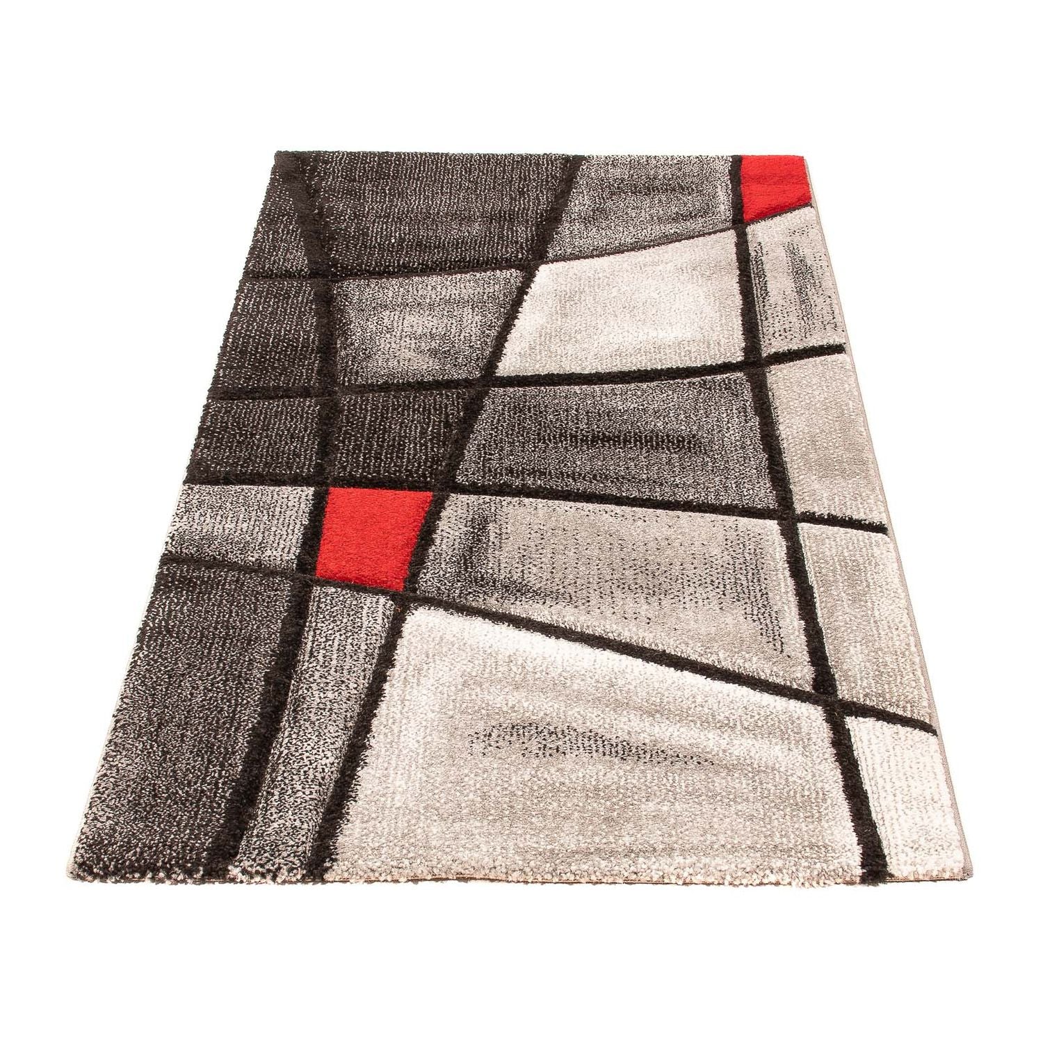 Alfombra moderna - 150 x 80 cm - multicolor