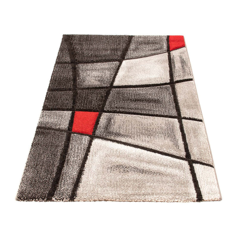 Alfombra moderna - 150 x 80 cm - multicolor