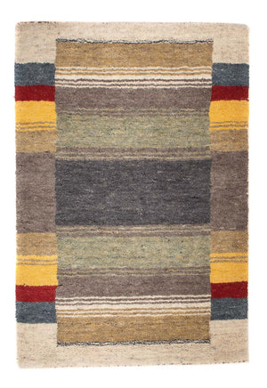 Alfombra de Nepal - 90 x 60 cm - multicolor
