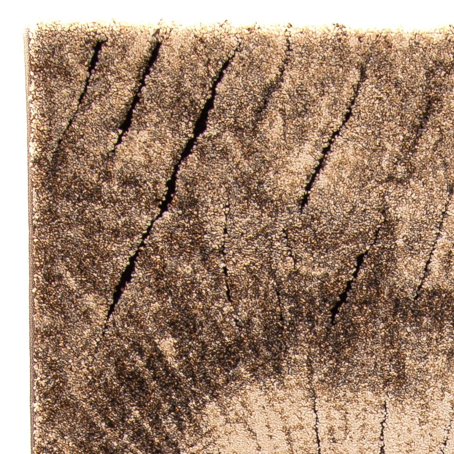 Alfombra moderna - 150 x 80 cm - marrón claro
