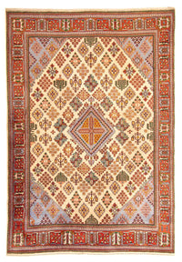 Alfombra persa - Nómada - 296 x 206 cm - beige