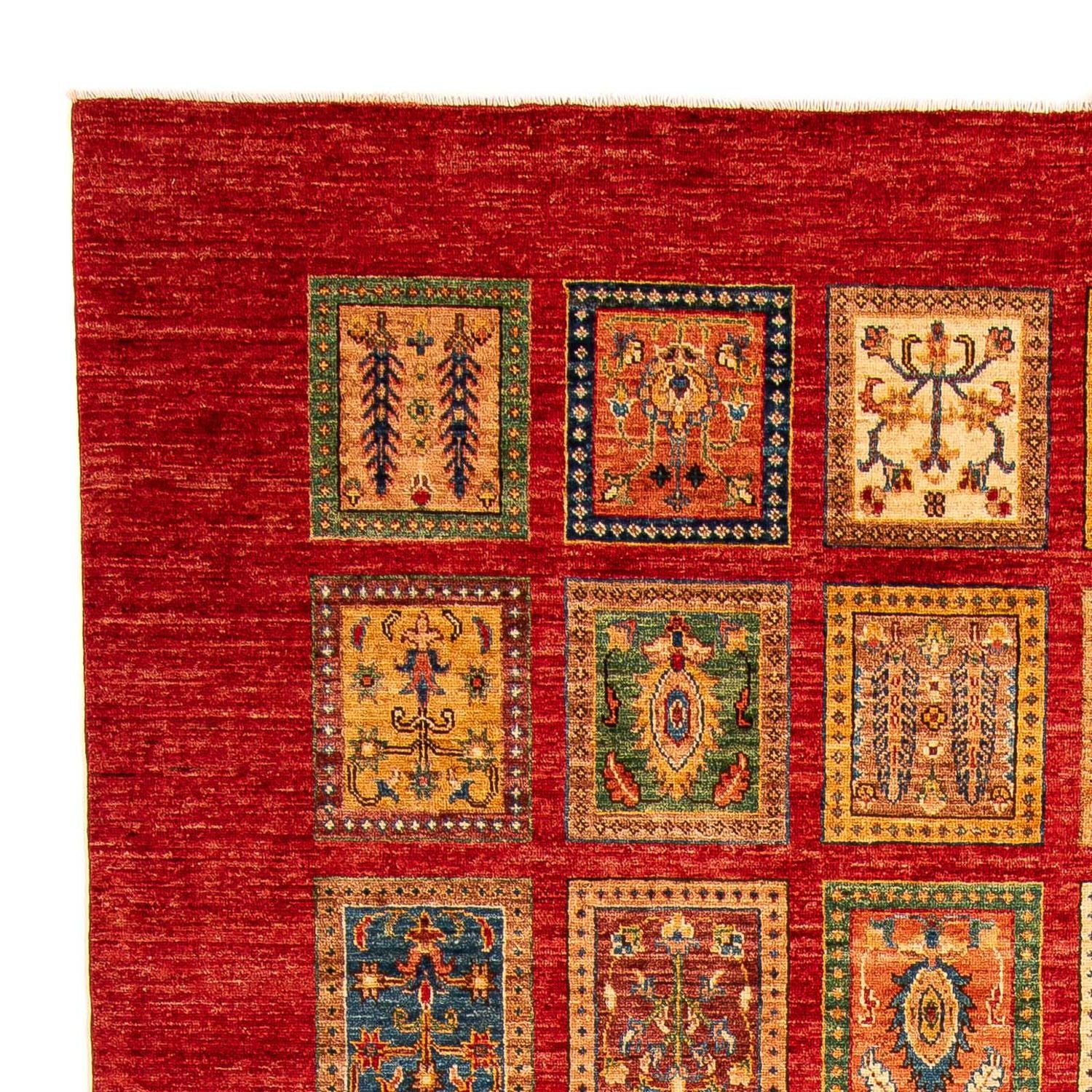 Alfombra Ziegler - 307 x 202 cm - rojo oscuro