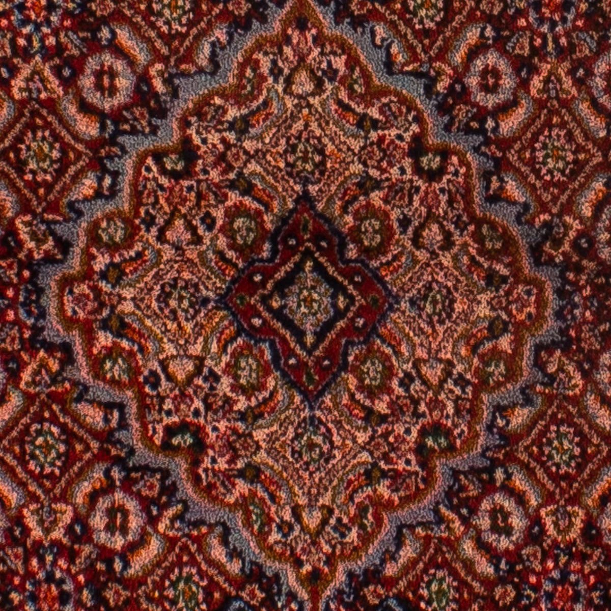 Alfombra persa - Clásica - 130 x 74 cm - azul oscuro