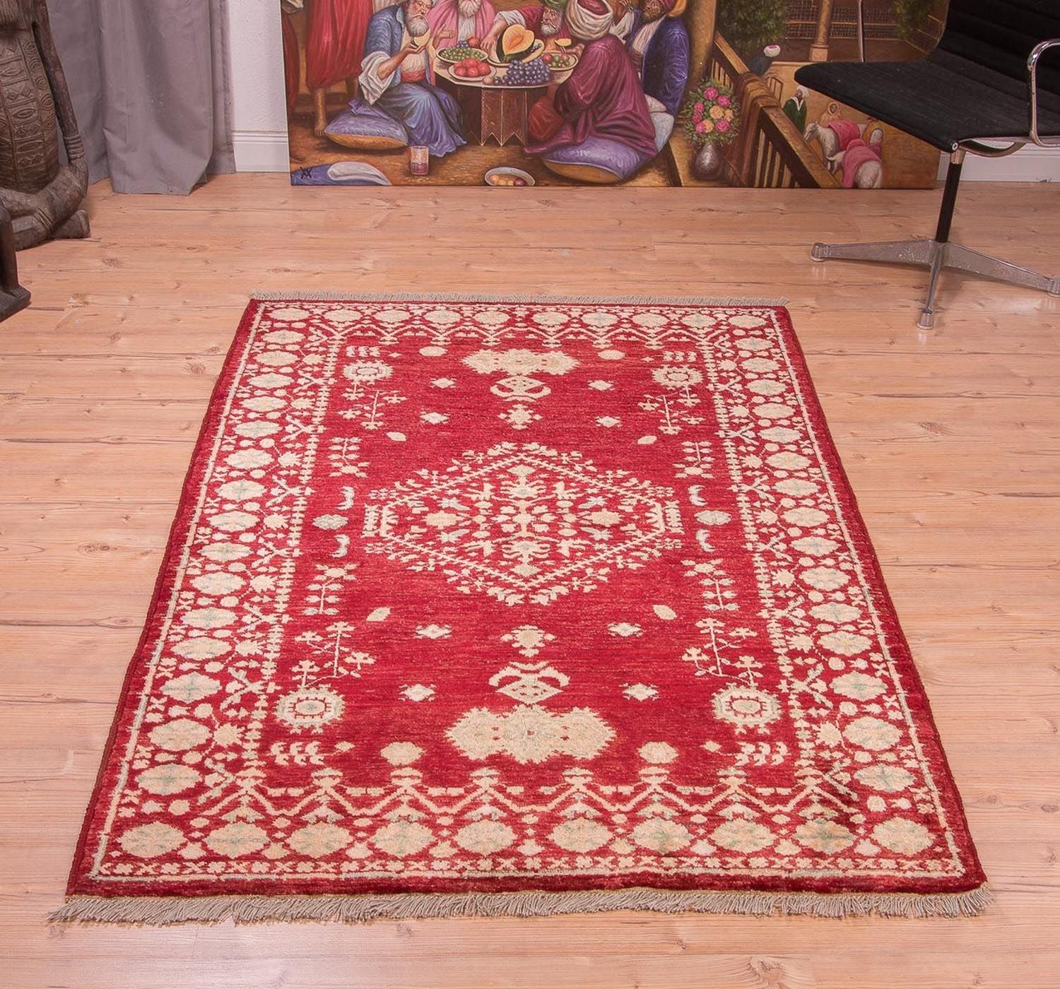 Alfombra Ziegler - Moderna - 178 x 123 cm - rojo