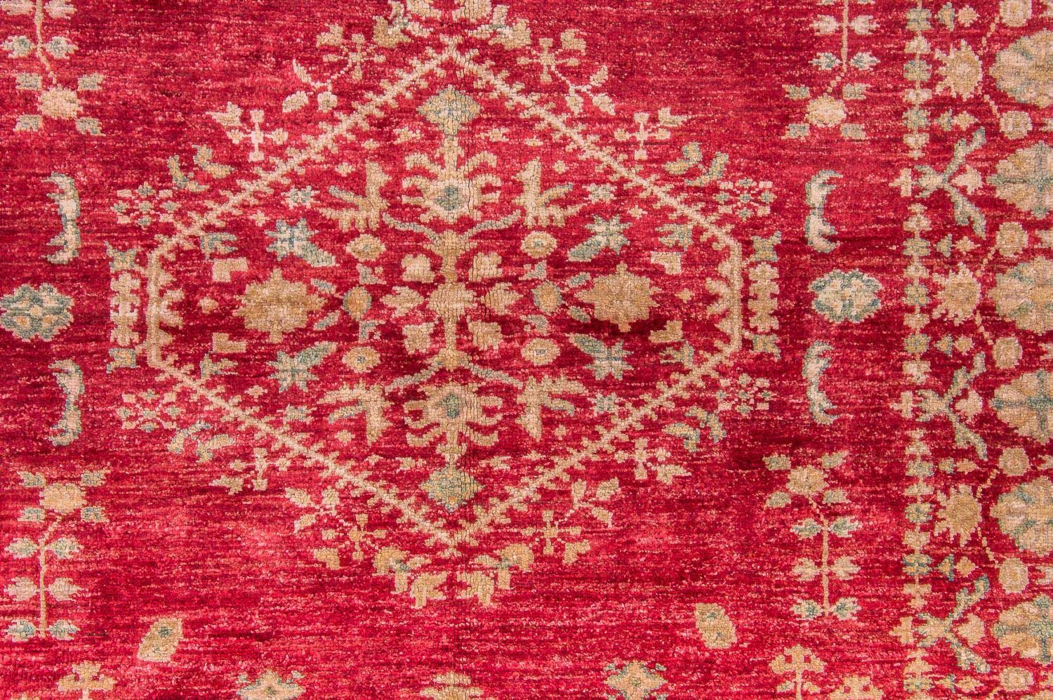 Alfombra Ziegler - Moderna - 178 x 123 cm - rojo