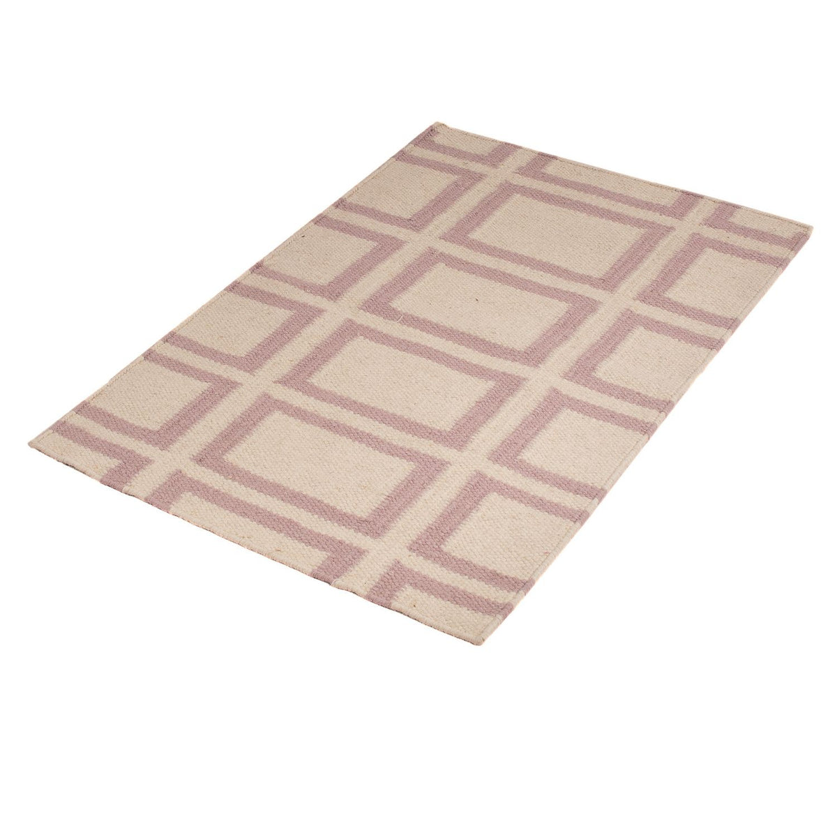Alfombra Kelim - Tendencia - 91 x 60 cm - beige