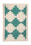 Alfombra Kelim - Tendencia - 90 x 60 cm - beige
