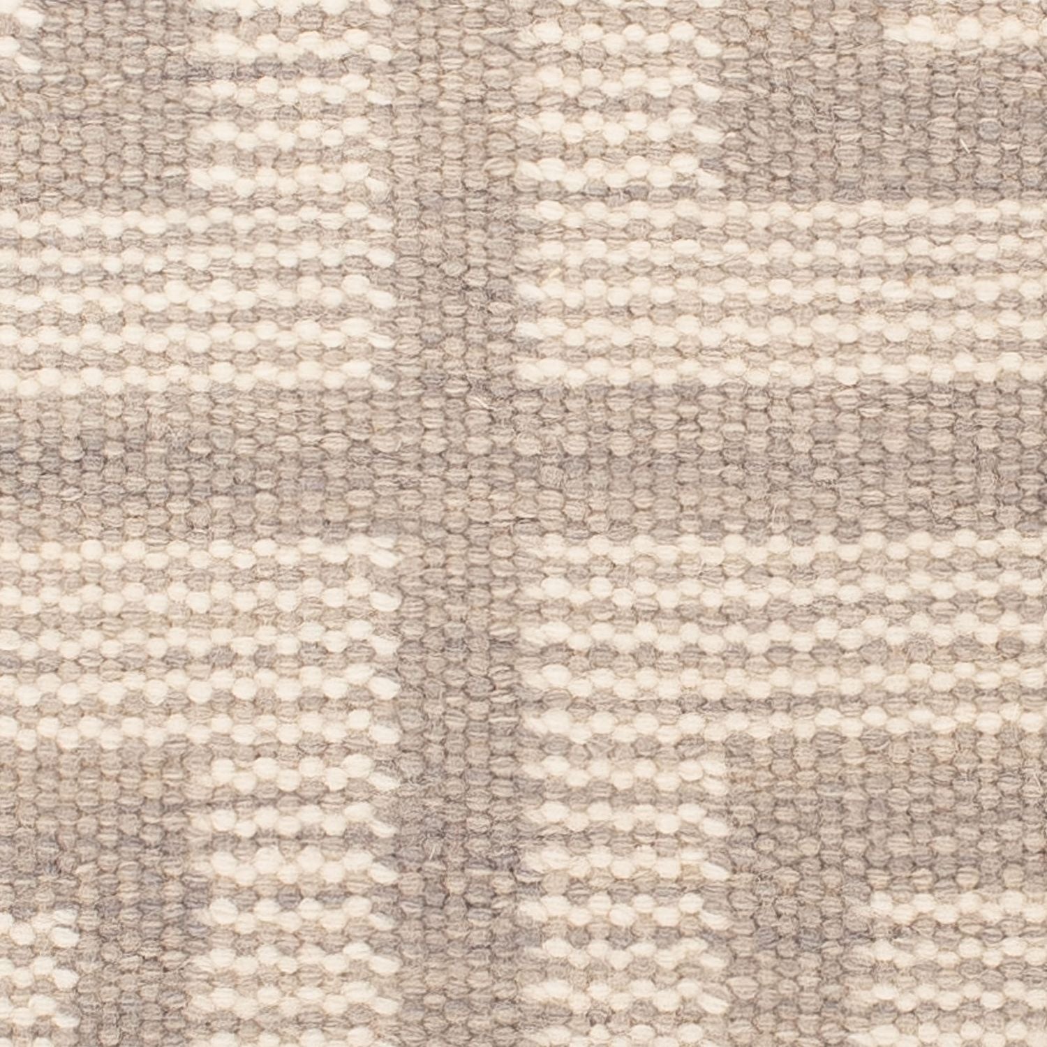 Alfombra Kelim - Tendencia cuadrado  - 60 x 60 cm - beige