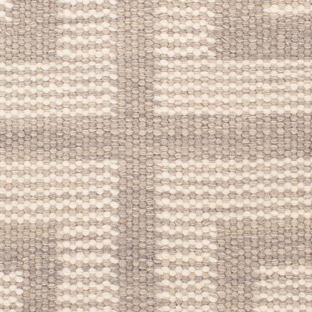 Alfombra Kelim - Tendencia cuadrado  - 60 x 60 cm - beige