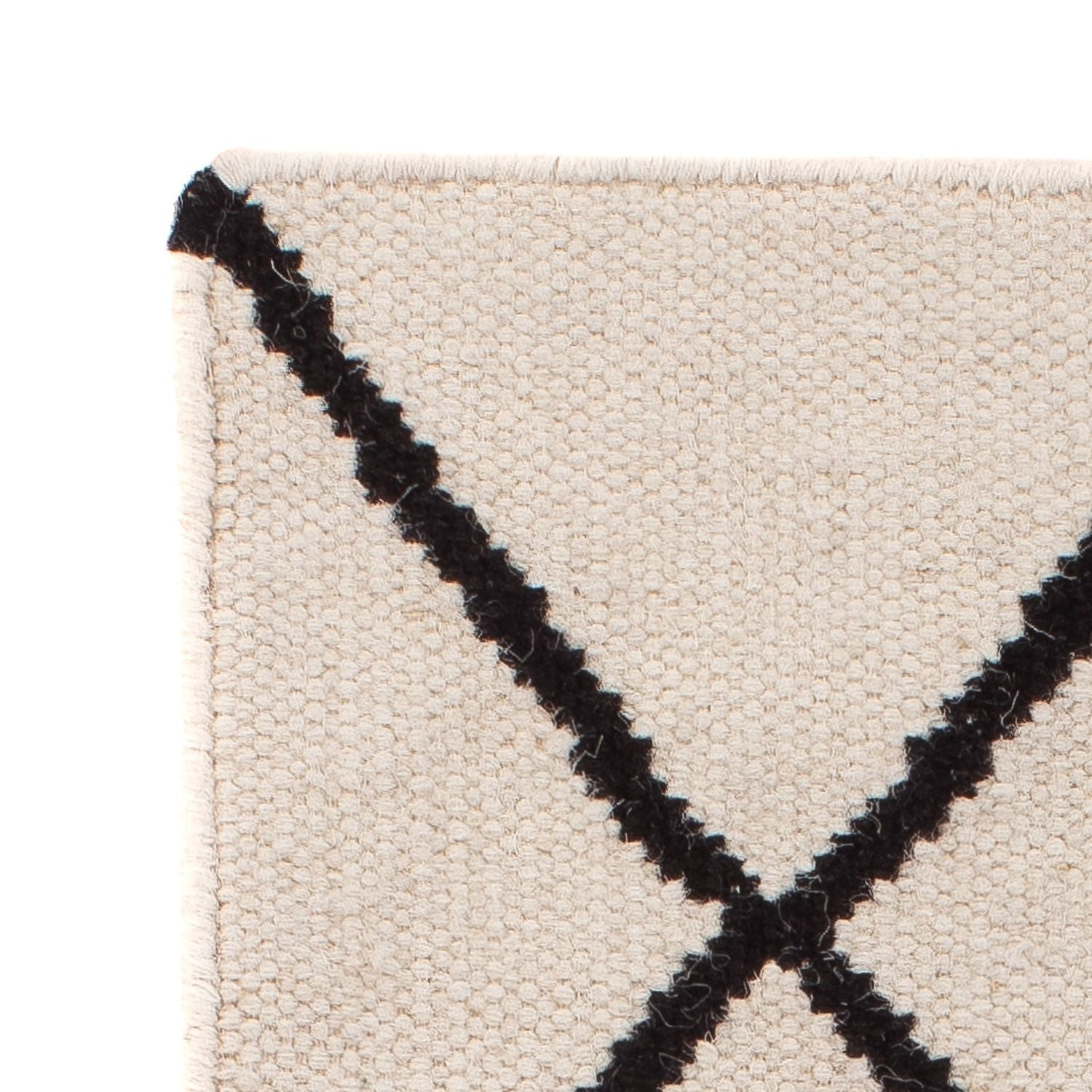 Alfombra Kelim - Tendencia - 93 x 61 cm - beige