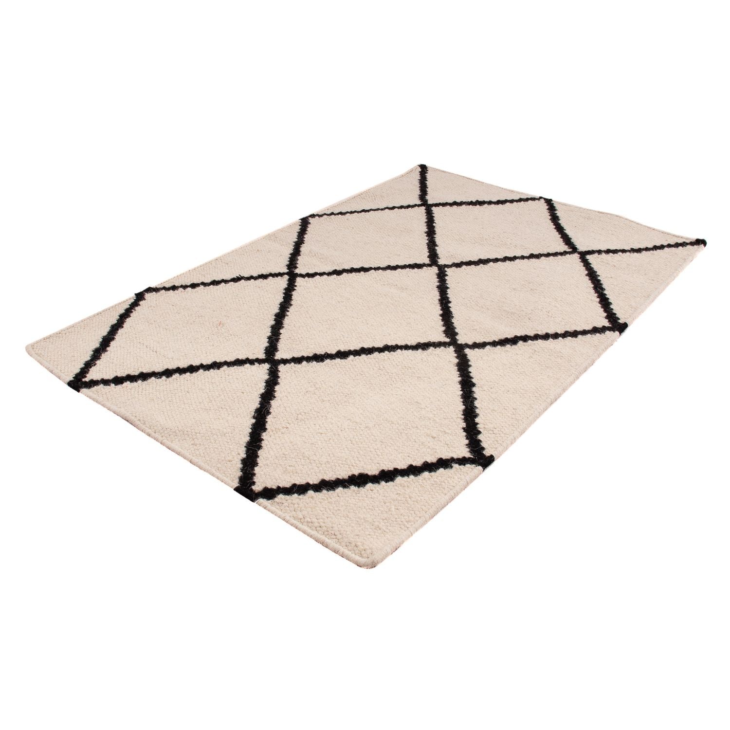 Alfombra Kelim - Tendencia - 93 x 61 cm - beige
