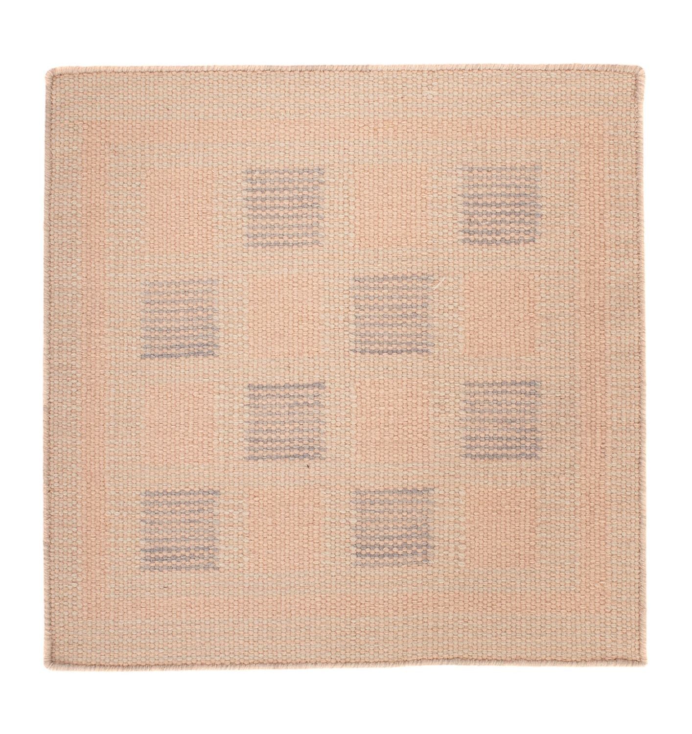 Alfombra Kelim - Tendencia cuadrado  - 60 x 60 cm - multicolor