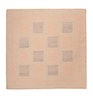 Alfombra Kelim - Tendencia cuadrado  - 60 x 60 cm - multicolor
