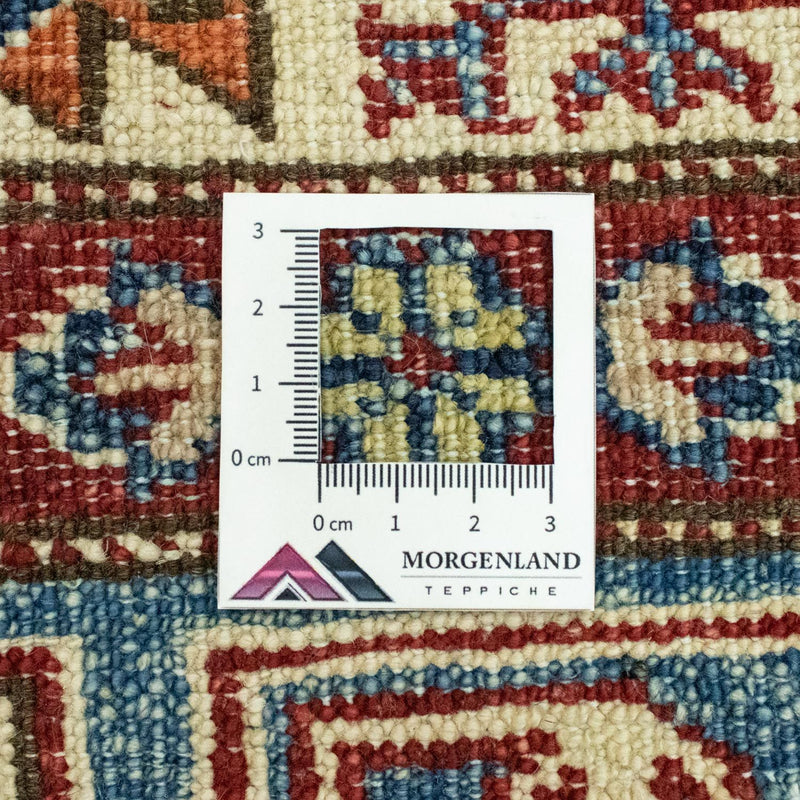 Alfombra Ziegler - Kazak - 132 x 79 cm - azul claro