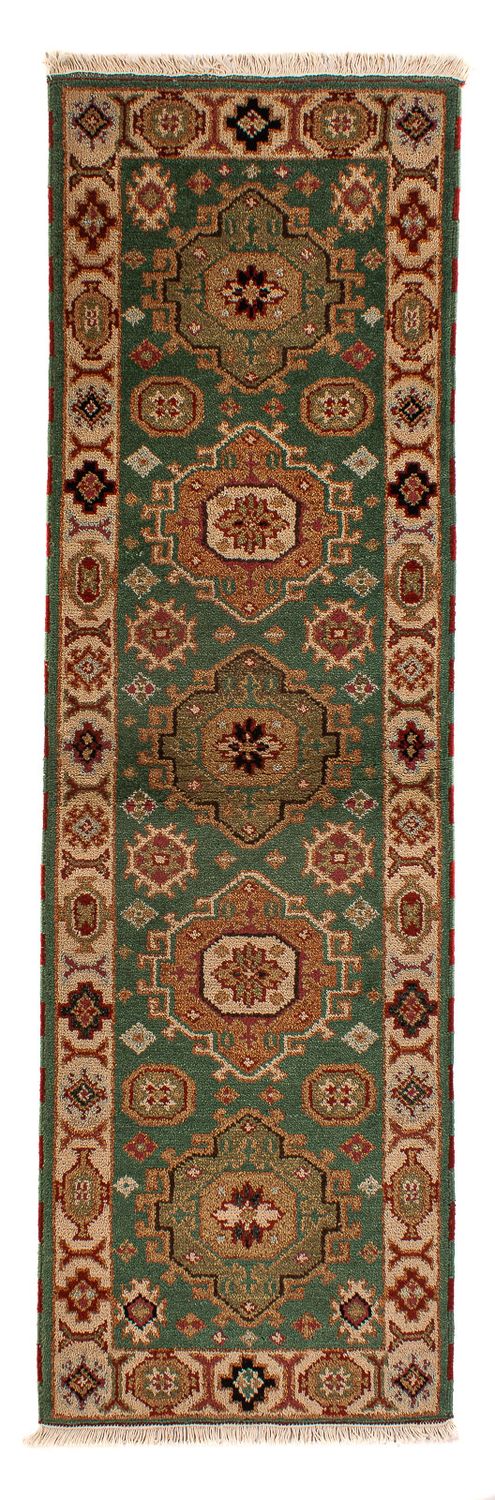 Alfombra de pasillo Alfombra Ziegler - Kazak - 205 x 62 cm - verde