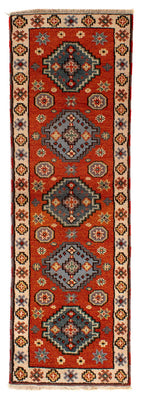 Alfombra de pasillo Alfombra Ziegler - Kazak - 202 x 64 cm - óxido