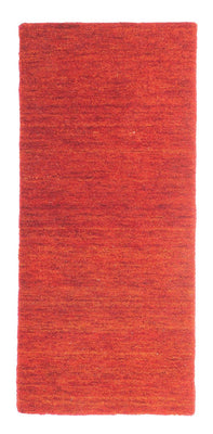 Alfombra de pasillo Alfombra Gabbeh - Loribaft Indus - 107 x 47 cm - rojo