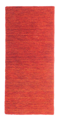 Alfombra de pasillo Alfombra Gabbeh - Loribaft Indus - 107 x 47 cm - rojo