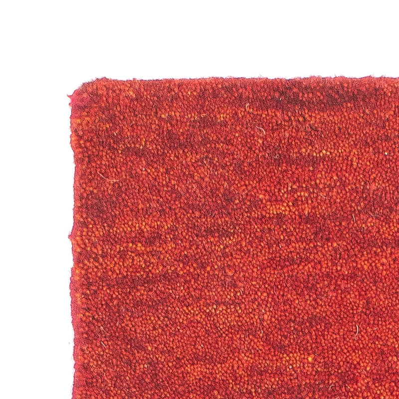 Alfombra de pasillo Alfombra Gabbeh - Loribaft Indus - 107 x 47 cm - rojo