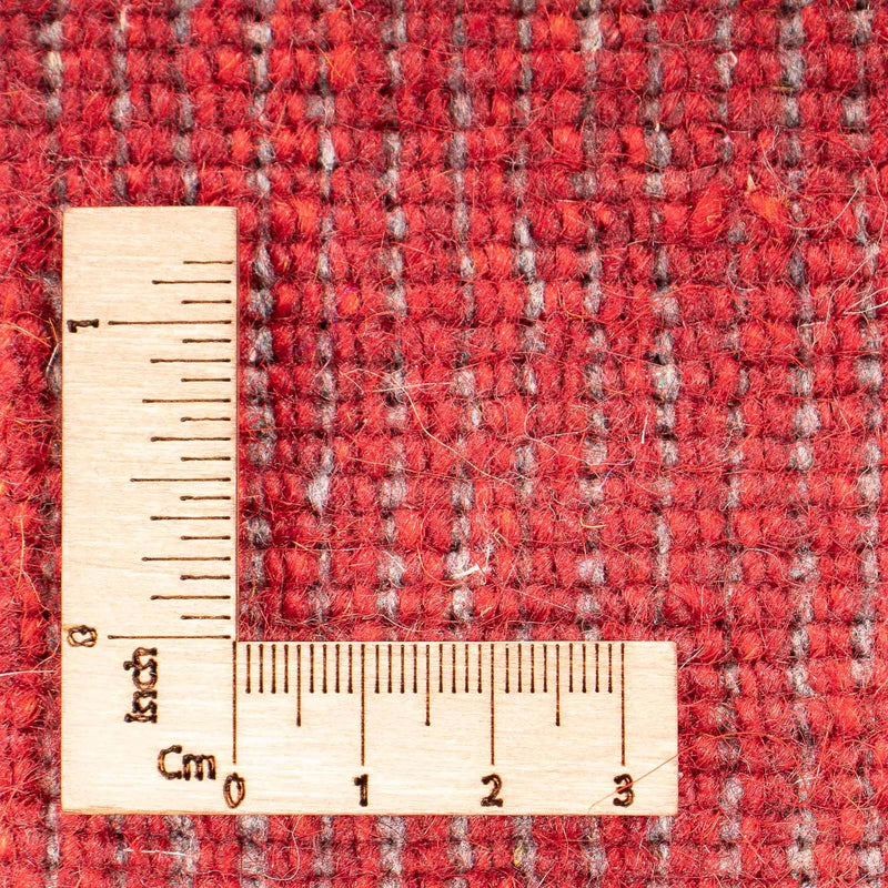 Alfombra de pasillo Alfombra Gabbeh - Loribaft Indus - 107 x 47 cm - rojo