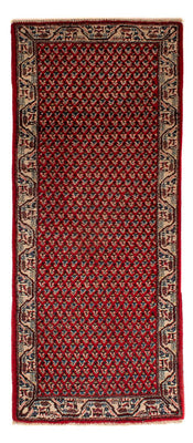 Alfombra de pasillo Alfombra persa - Mir - 203 x 77 cm - rojo oscuro