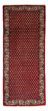 Alfombra de pasillo Alfombra persa - Mir - 203 x 77 cm - rojo oscuro