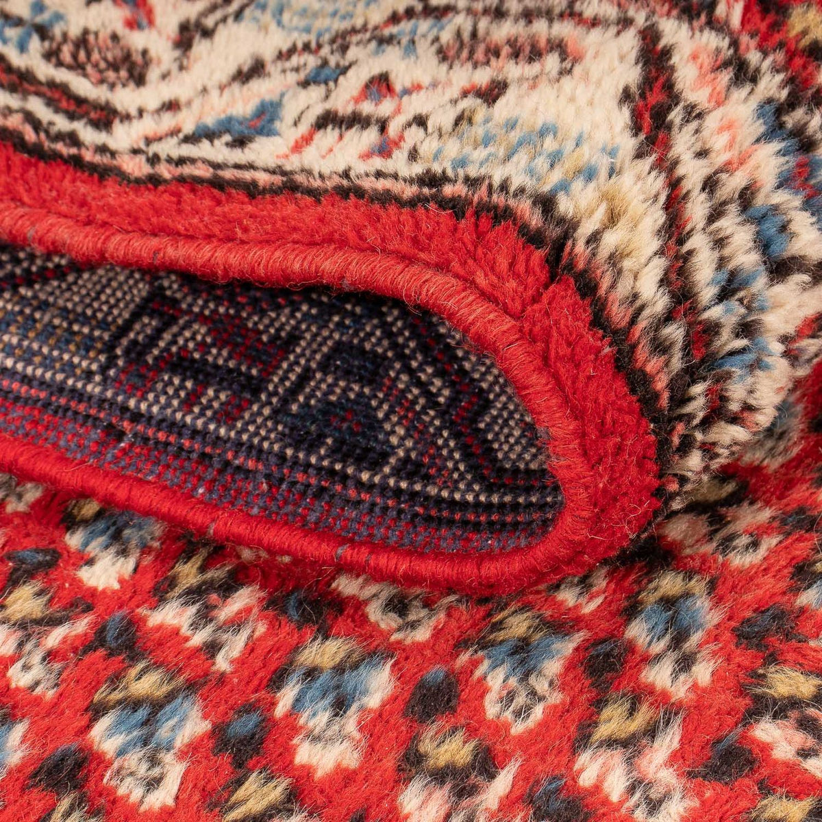 Alfombra de pasillo Alfombra persa - Mir - 203 x 77 cm - rojo oscuro