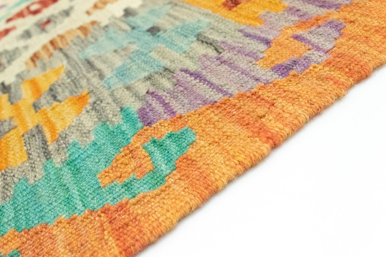 Alfombra Kelim - Oriental - 152 x 102 cm - naranja