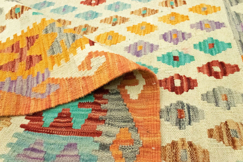 Alfombra Kelim - Oriental - 152 x 102 cm - naranja